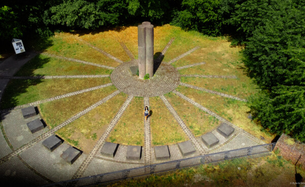 Blick auf den Rittersturz von oben © Ryne und Denise Cook